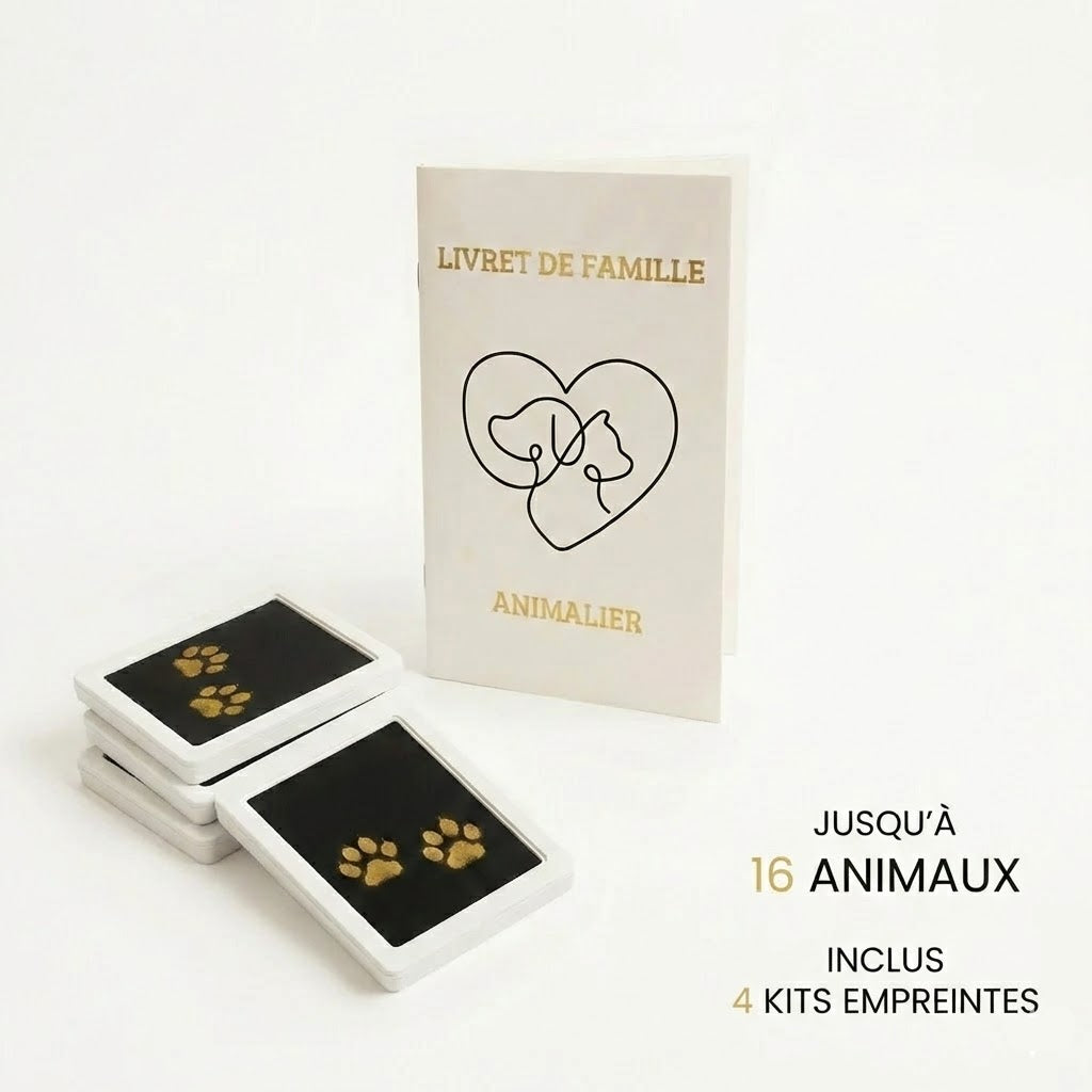Livret de famille animalier - 16 animaux