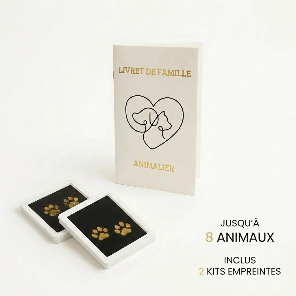 Livret de famille animalier - 8 animaux